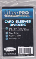 Ultra Pro Card Sleeves Dividers Pack of 10